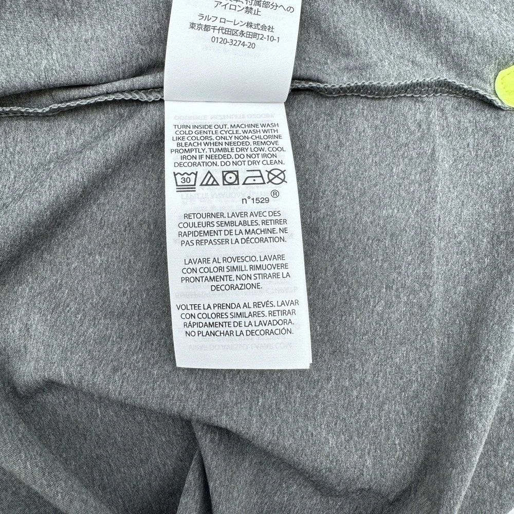 Ralph Lauren RLX  Spyglass Grey Heather Mens XXL  Button Down Polo Shirt